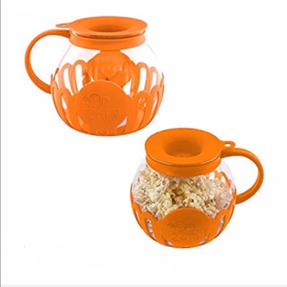 🎉 HP 🎉 ECOLUTION MICRO-POP GLASS POPCORN POPPER - Picture 1 of 7